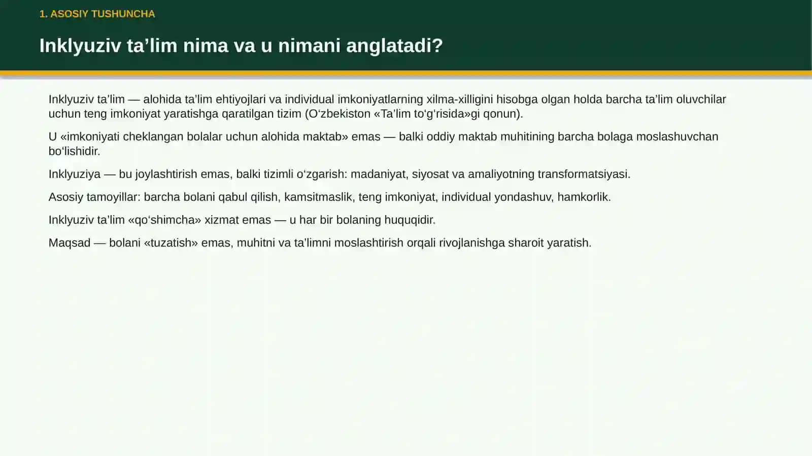 INKLYUZIV TA’LIM 2