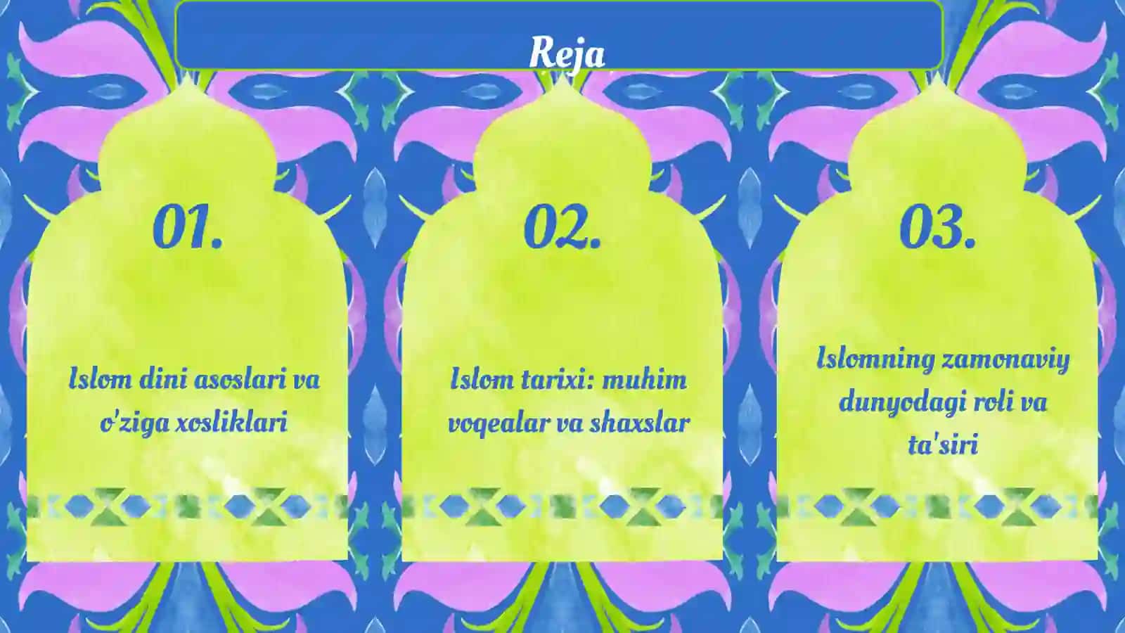 Islom Dini va Tarixi 2