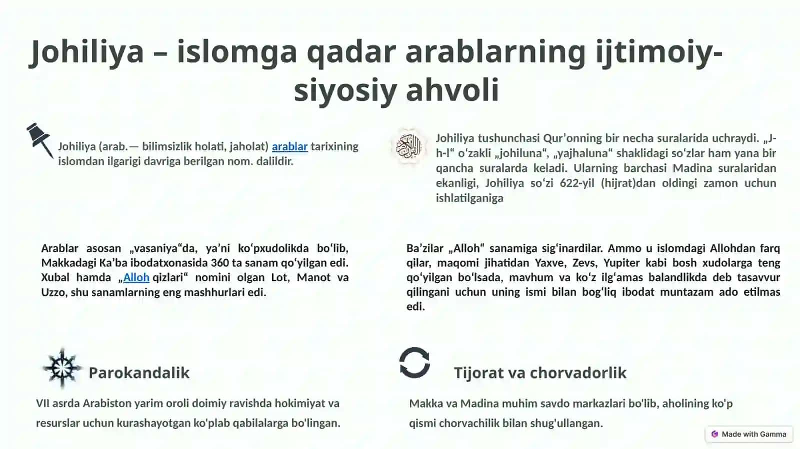 ARAB XALIFALIGI DAVRIDA MOVAROUNNAHR VA XUROSON 2