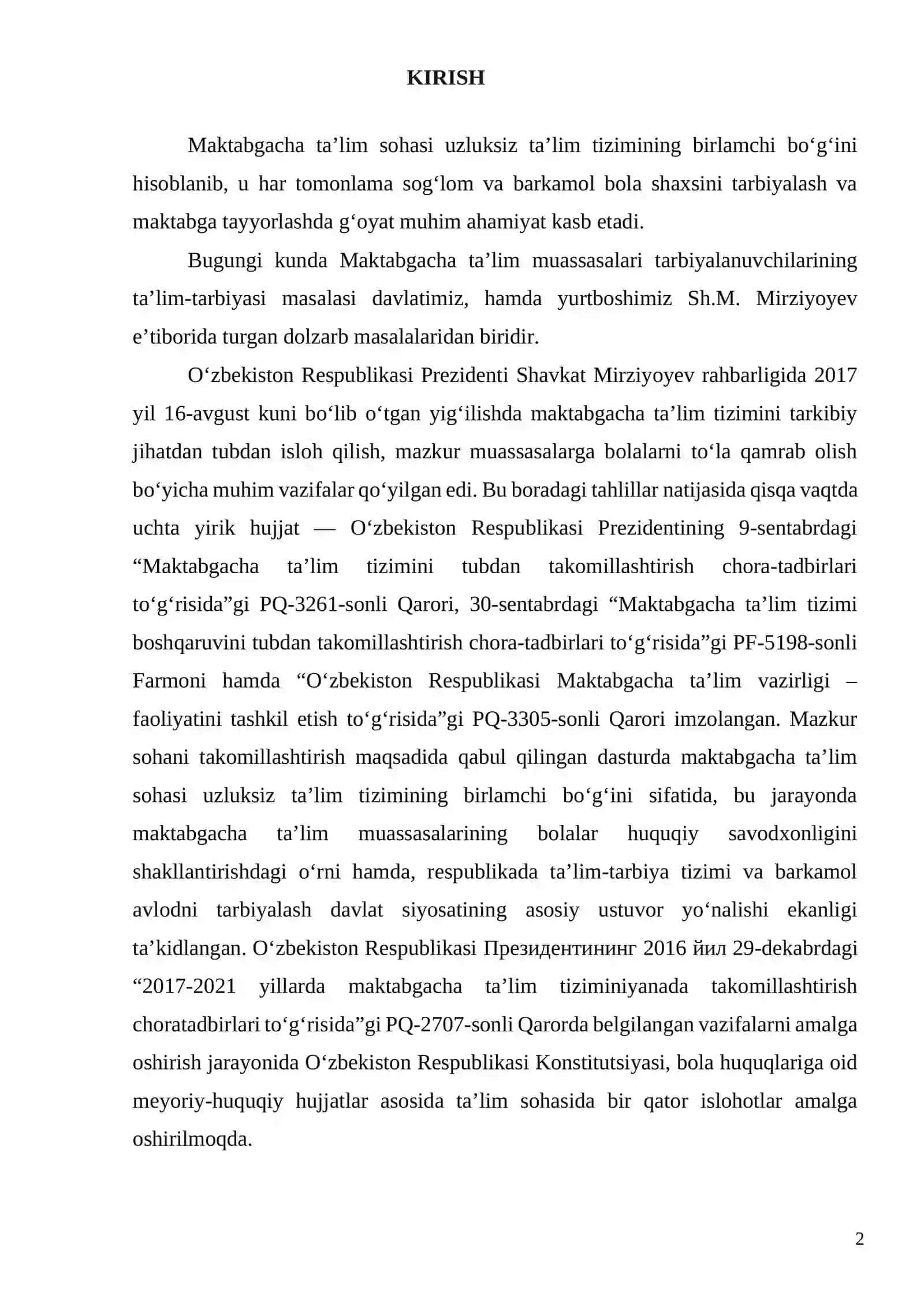 Tarbiyaning tarixiy va milliy asoslari, tarbiyada urf odatni tutgan o`rni 2