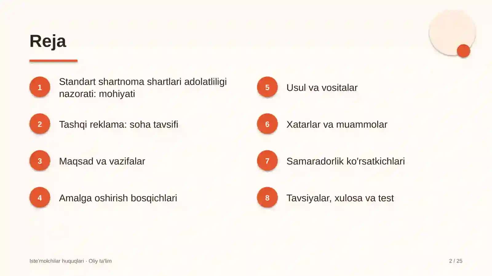 tashqi reklama sohasida standart shartnoma shartlarining adolatliligini nazorat qilish 5901 2