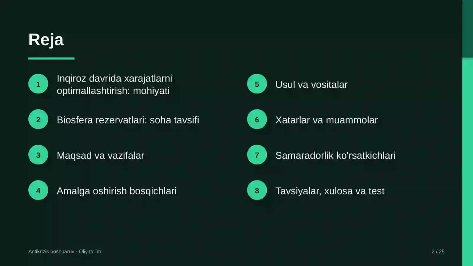 biosfera rezervatlarida inqiroz davrida xarajatlarni optimallashtirish 8837 2