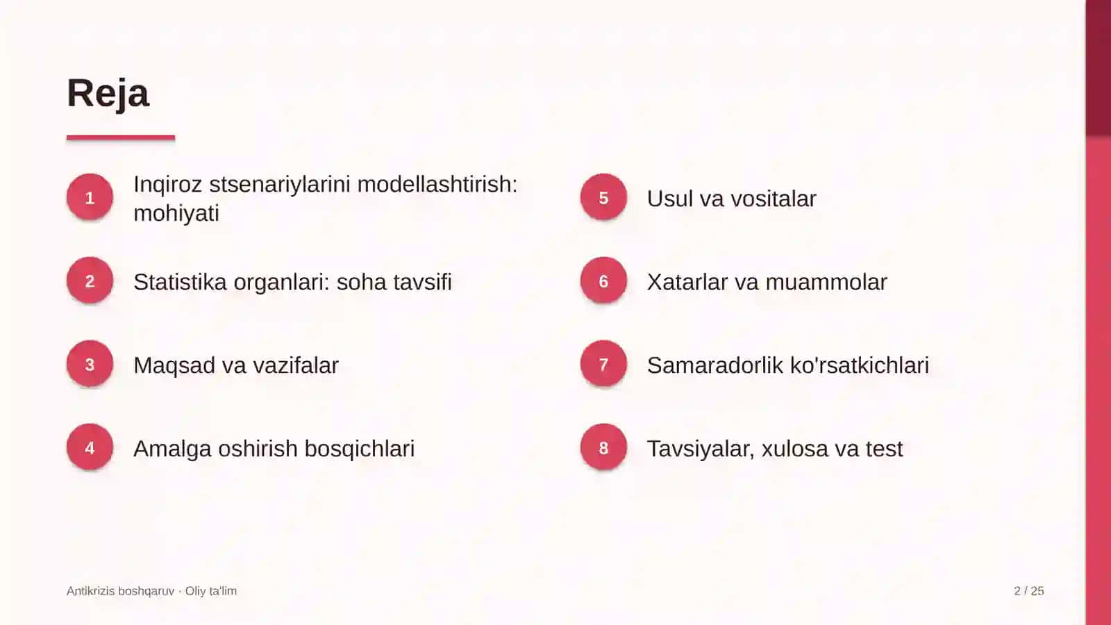 statistika organlarida inqiroz stsenariylarini modellashtirish 8166 2