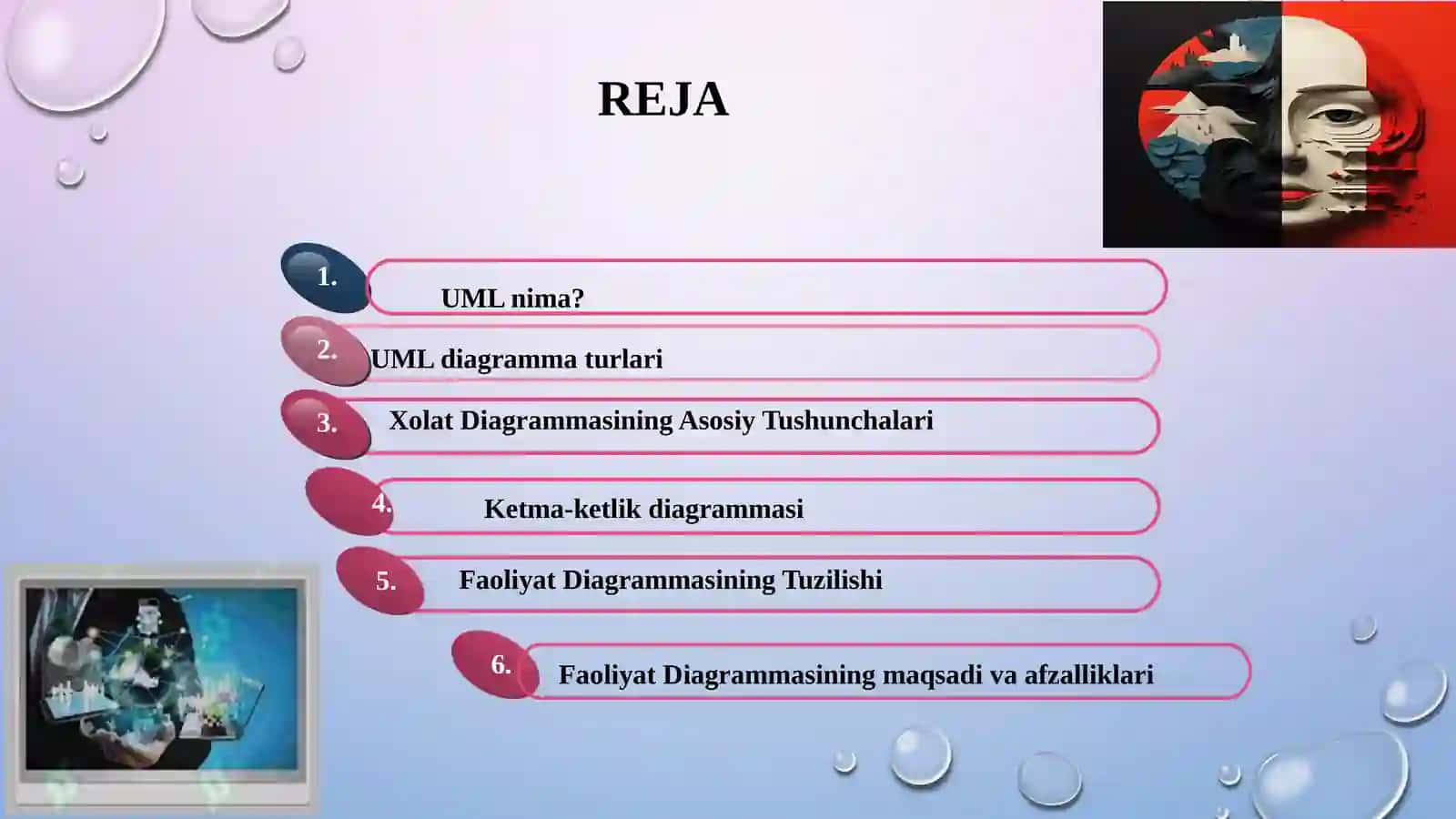 Faoliyat va xolat diagrammalari 2