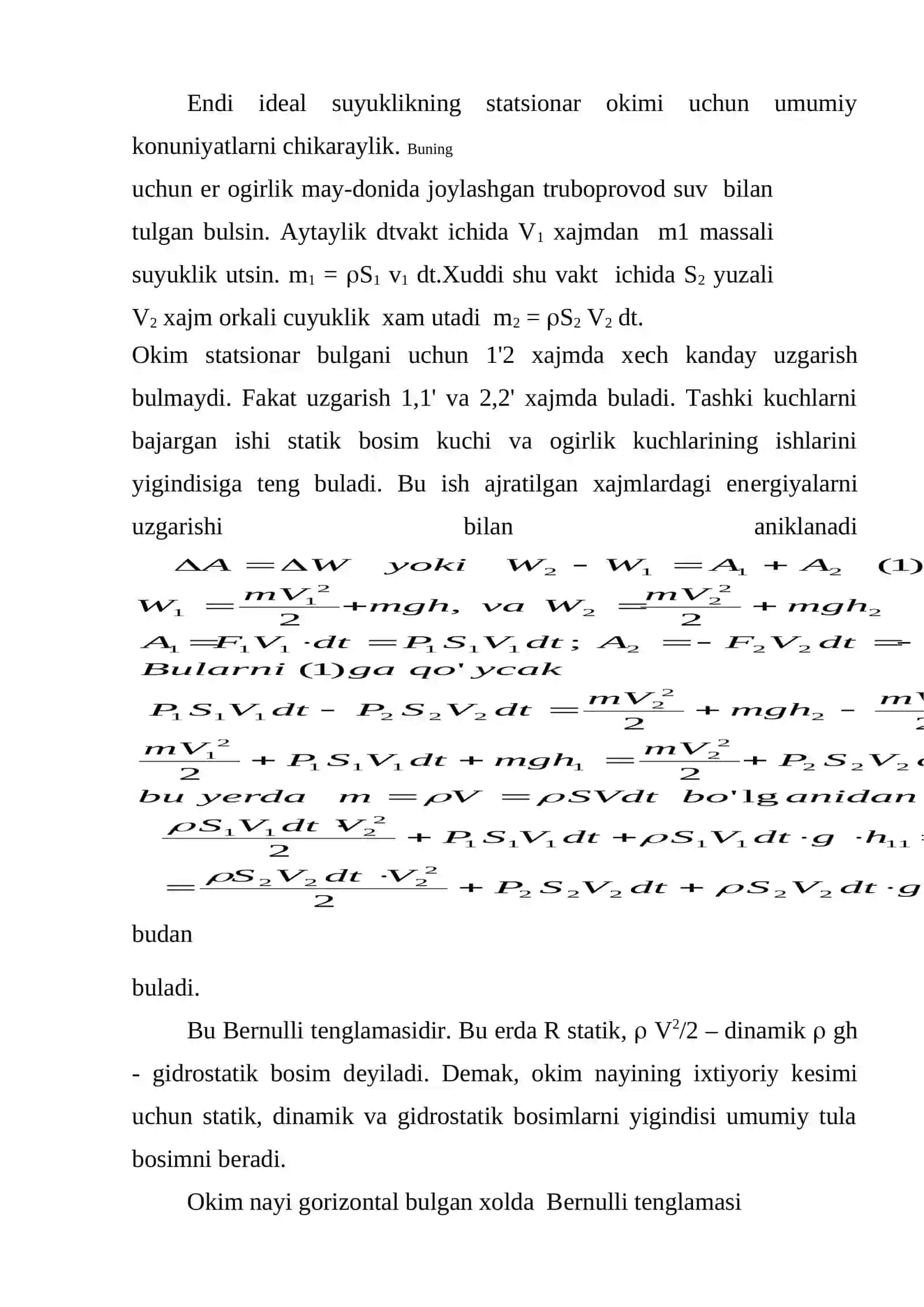 Bеrnulli tеnglamasi 2
