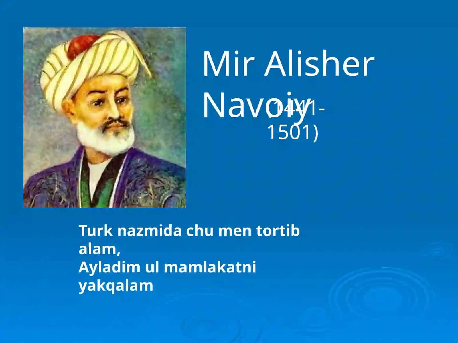 Navoiyning adabiyotshunoslik asarlari 2