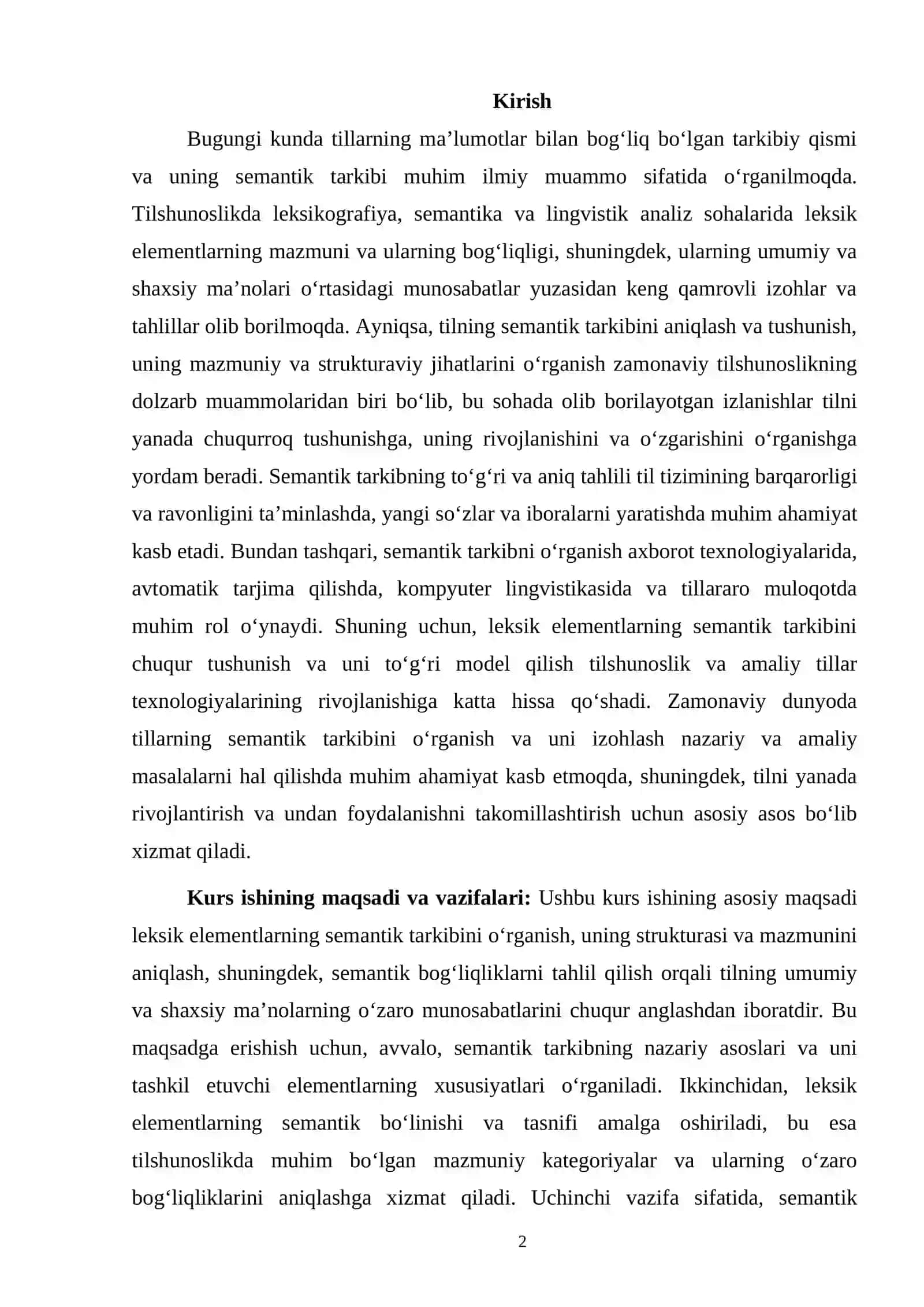 LEKSEMANING SEMANTIK TARKIBI 2