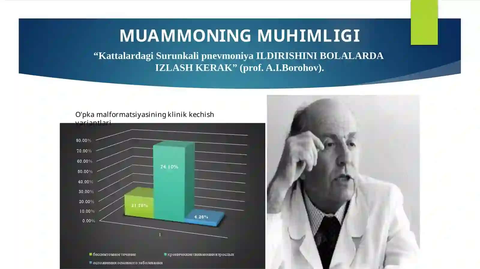 Bolalarda o'pka tuǵma nuqsonlarining rivojlanishi sabablari 2