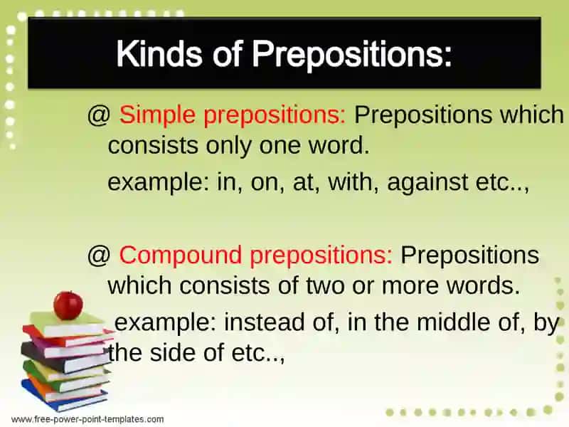 Prepositions 2