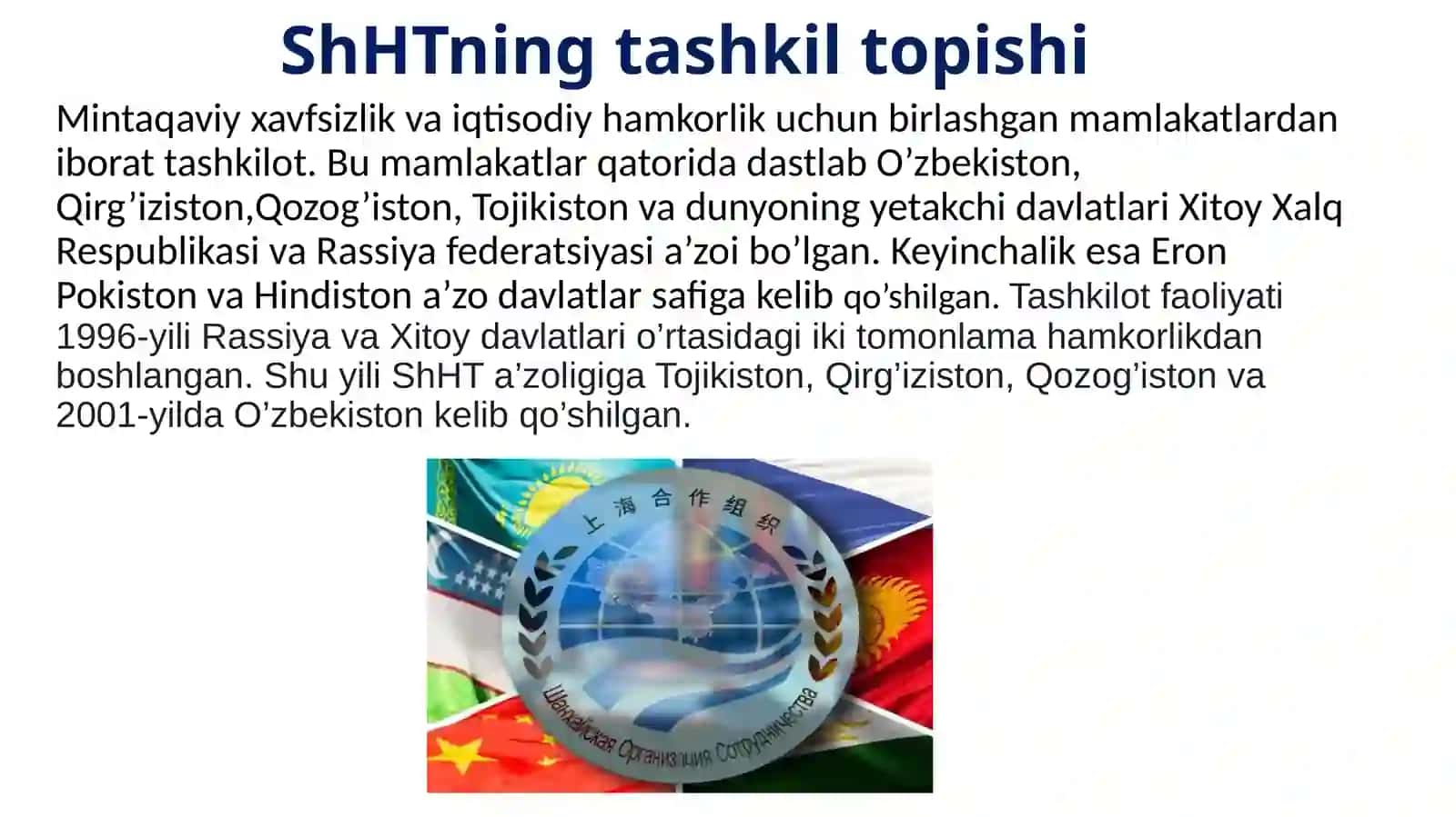 ShHT-ShanxayHamkorlikTashkiloti 2