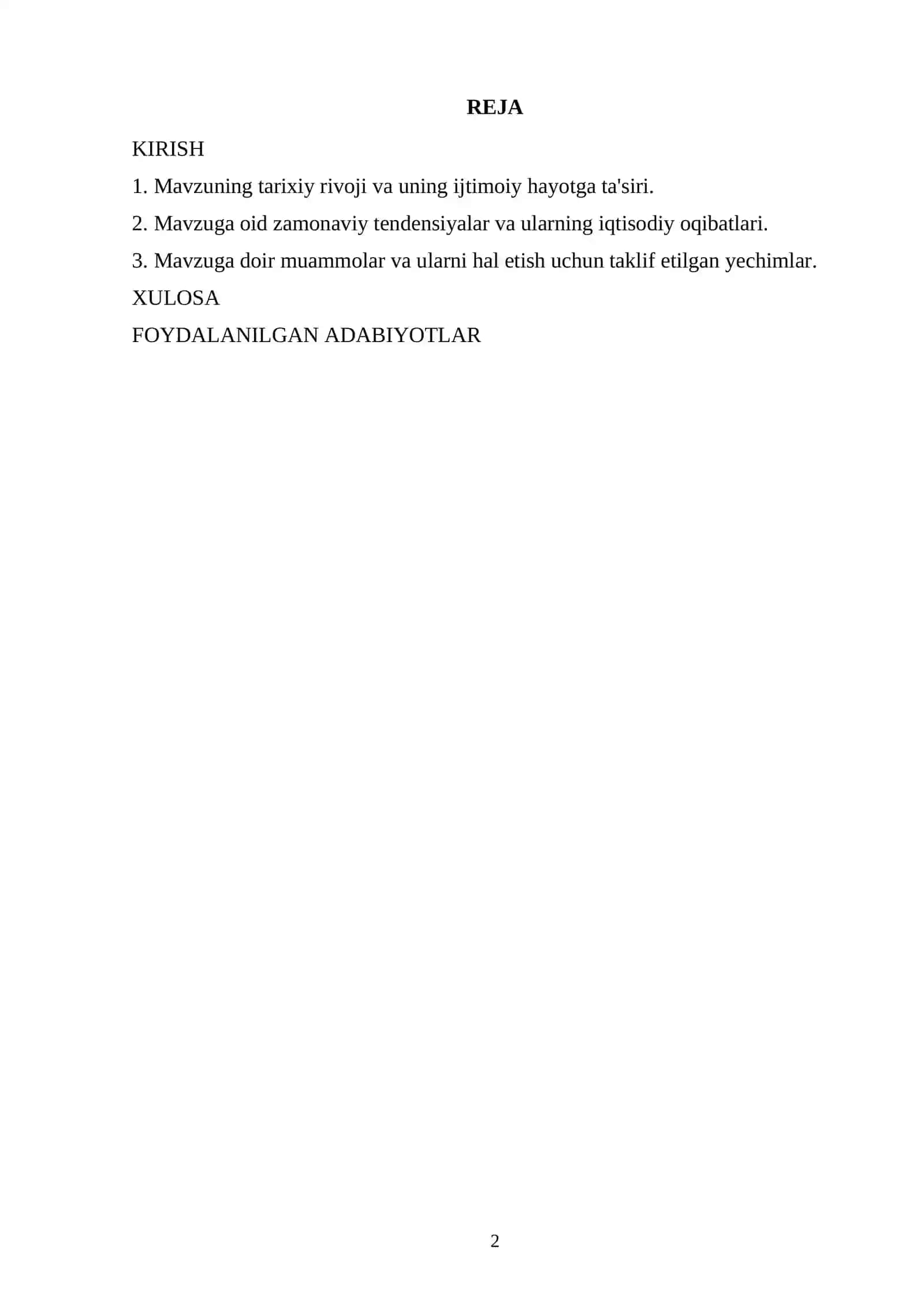 1-KURS TALABASI.NING. FANIDAN TAYYORLAGAN MUSTAQIL ISHI 2