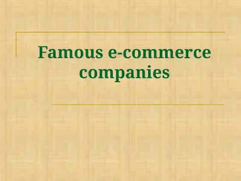 E-COMMERCE BUSINESS MODELS 2