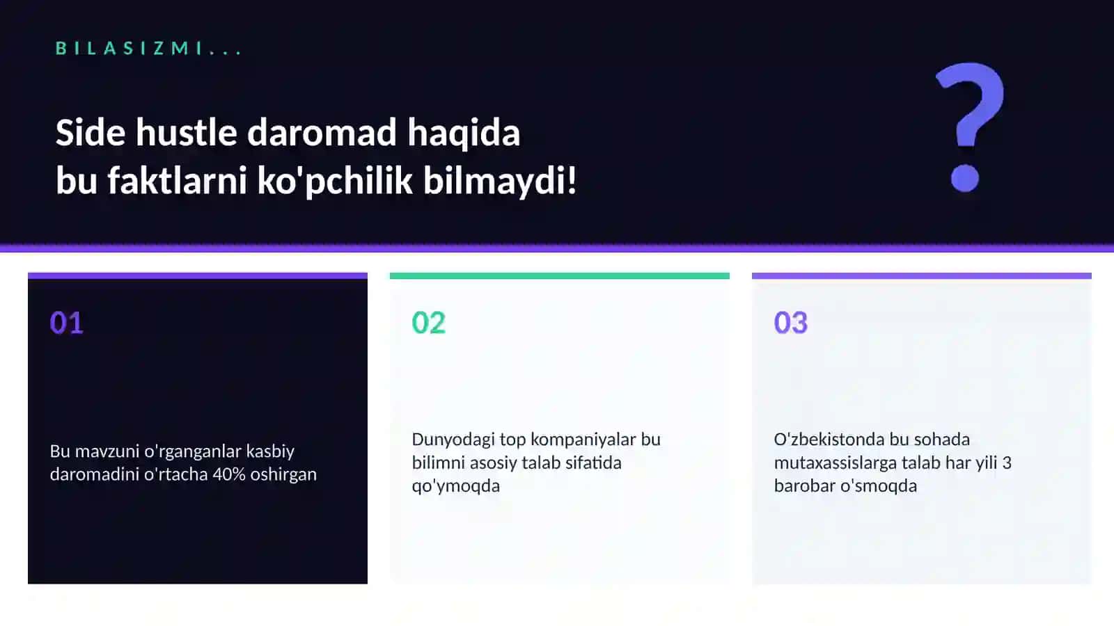 Side hustle daromad 2