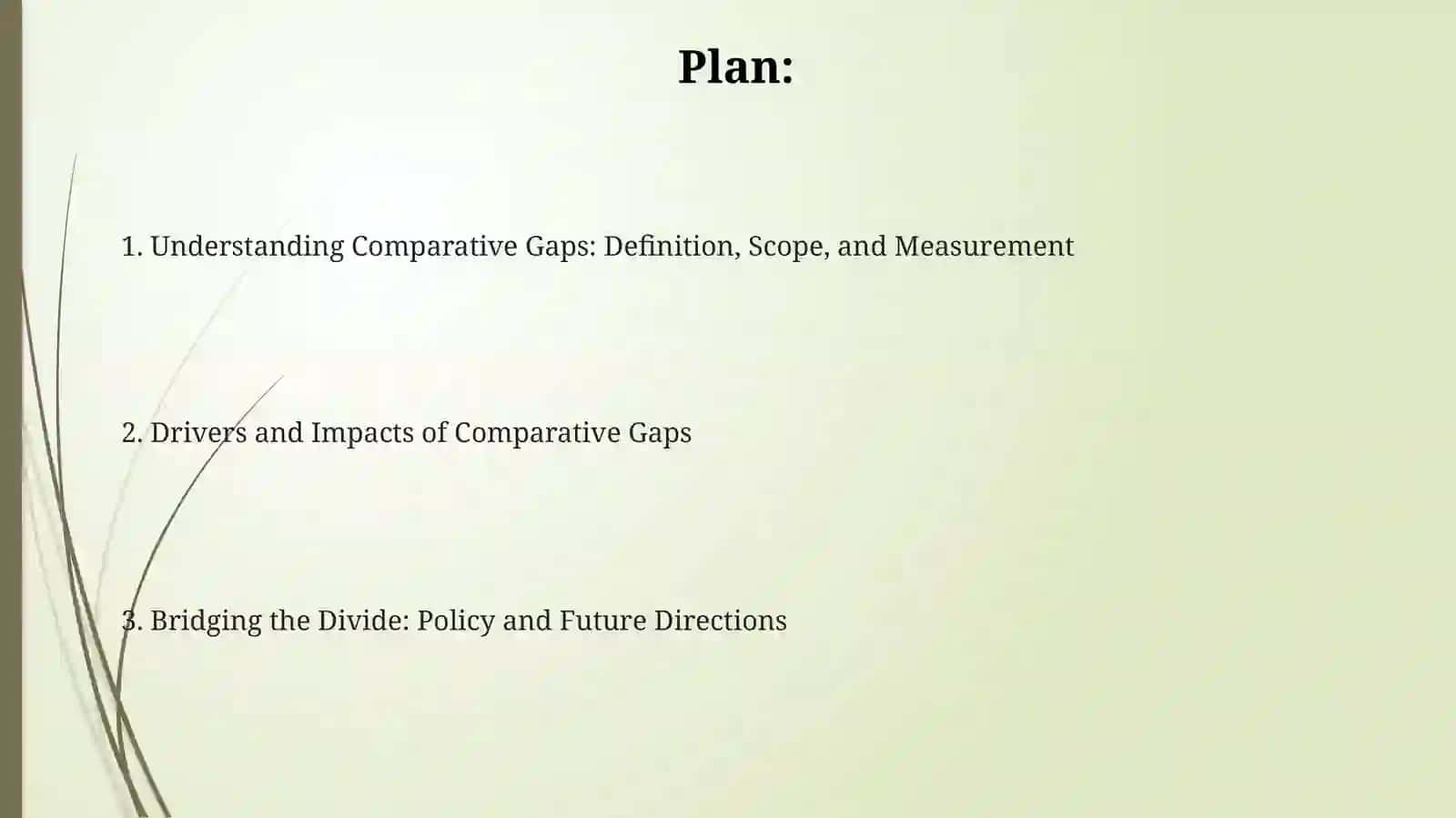 Comparative Gaps Presentation 2