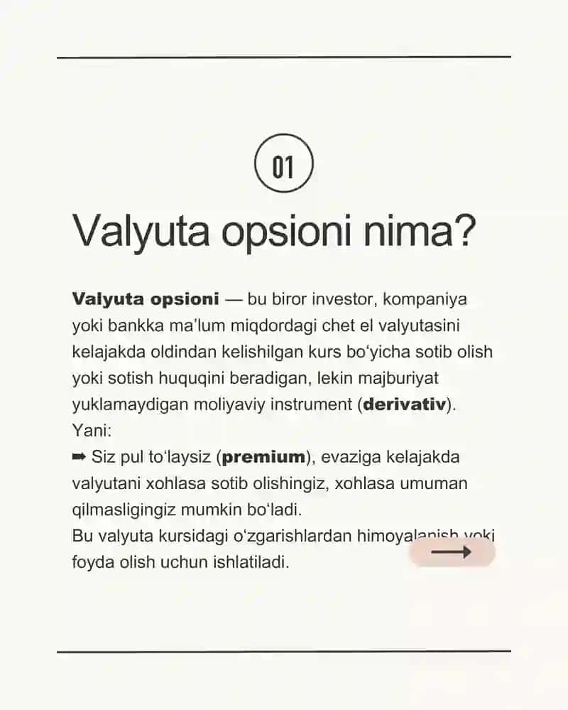 Valyuta opsioni 2