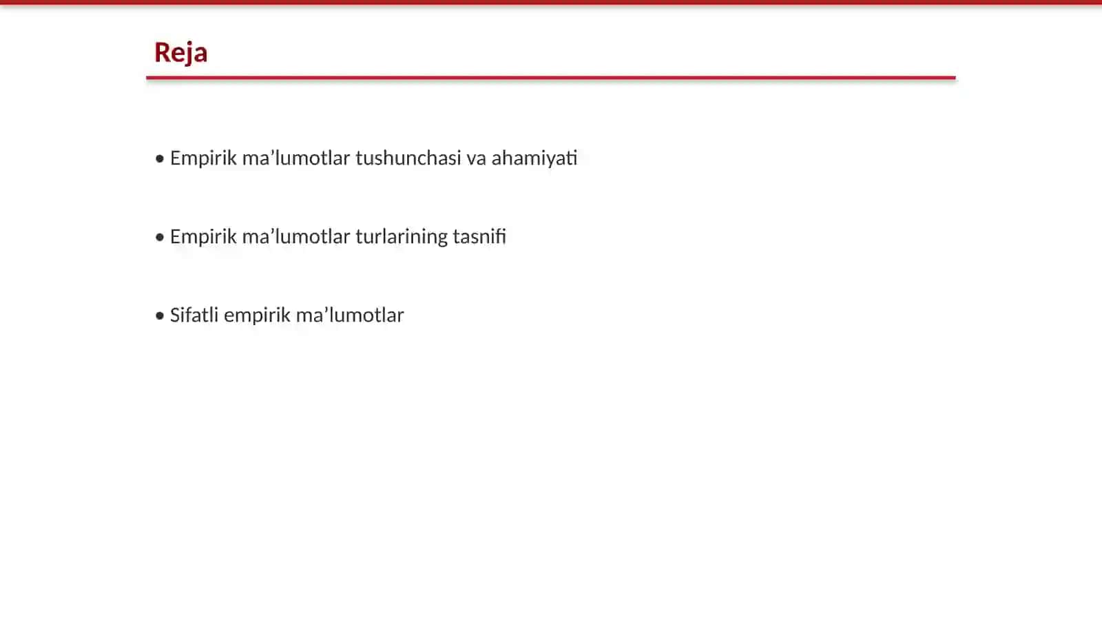 Empirik maʼlumotlar turlari 2