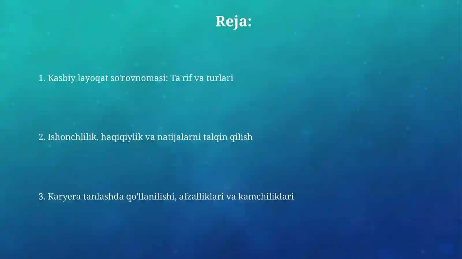 Kasbiymoyilliksòrovnomasi 2