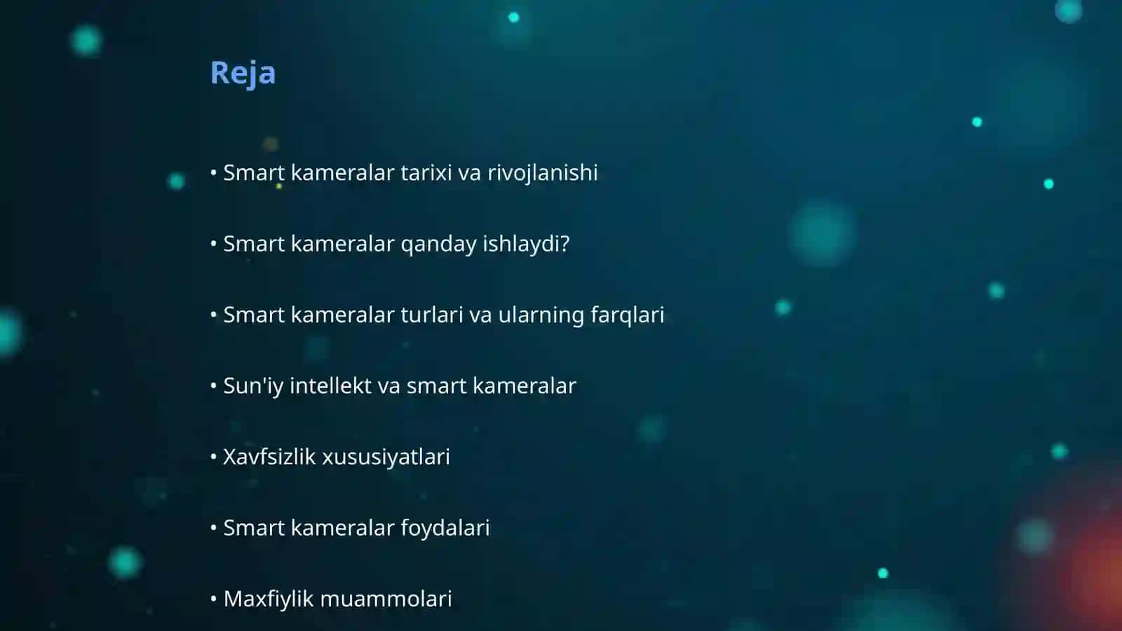 Smart kameralar haqida ma'lumot 2