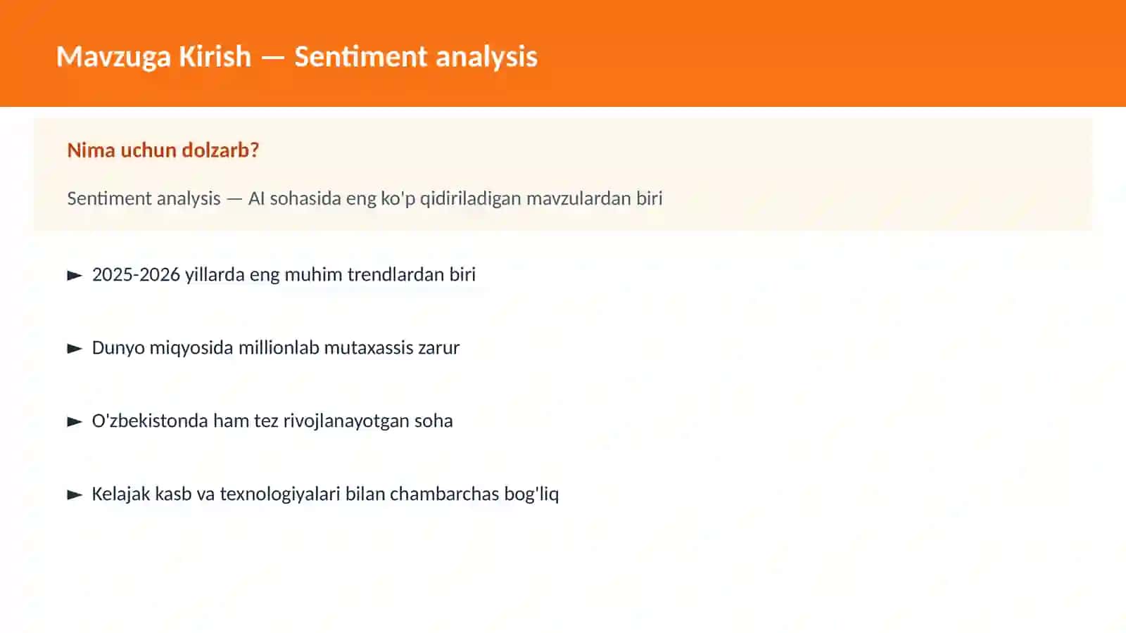 Sentiment analysis 2