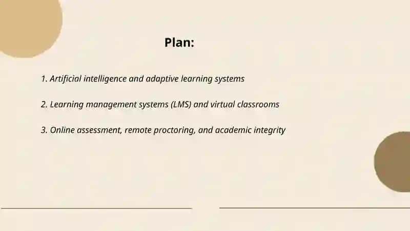 Artificial intelligence and adaptive learning systems 2
