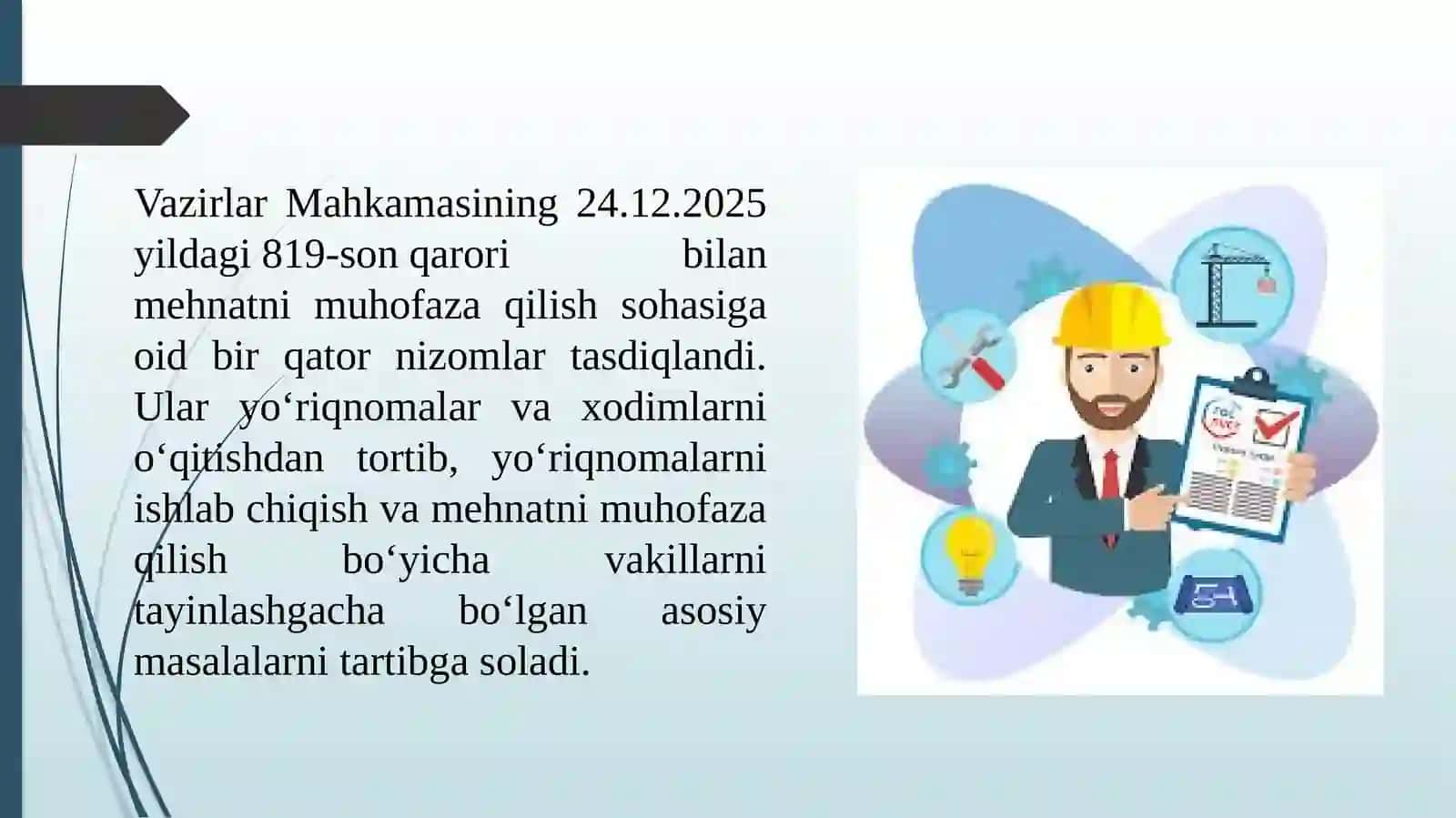 Tashkilotlardamehnatnimuhofazaqilishxizmatifaoliyatini tashkitletishtartibi 2