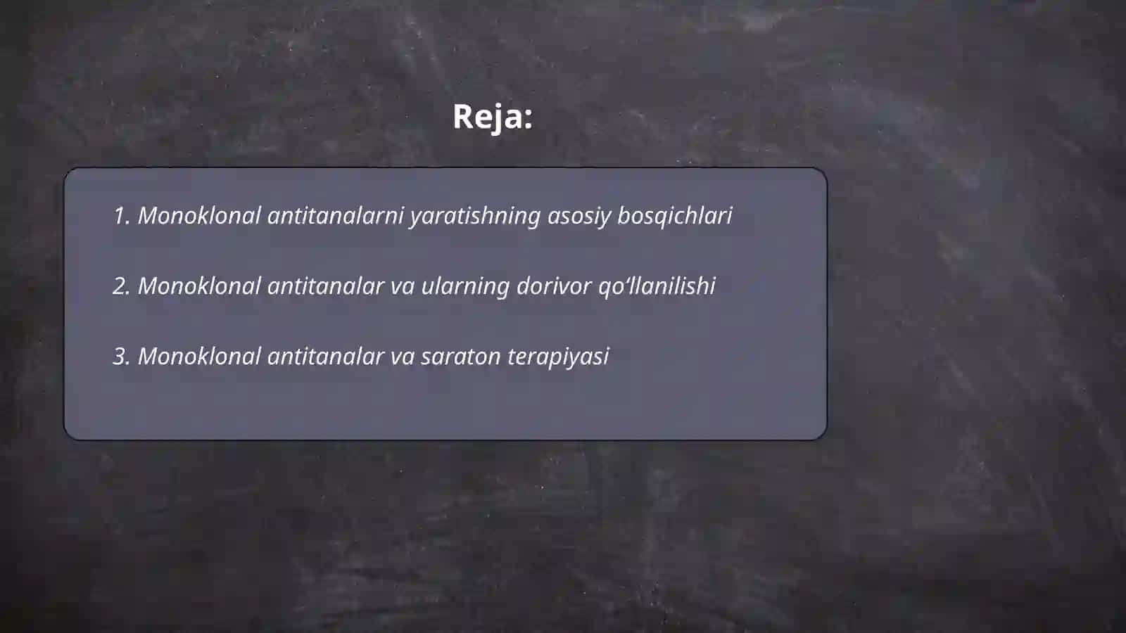 Monoklonal antitenalar olish 2