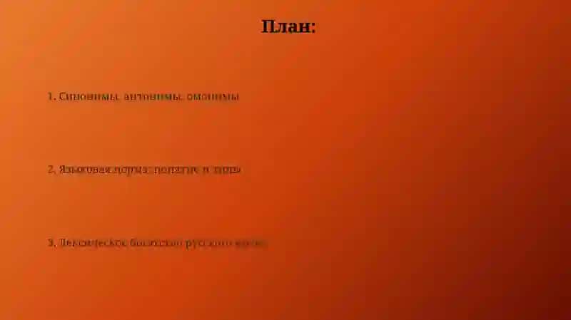 Языкого норма. Понятие типы нормы лексическое богатство русского языка синоним антонимы омонимы 2