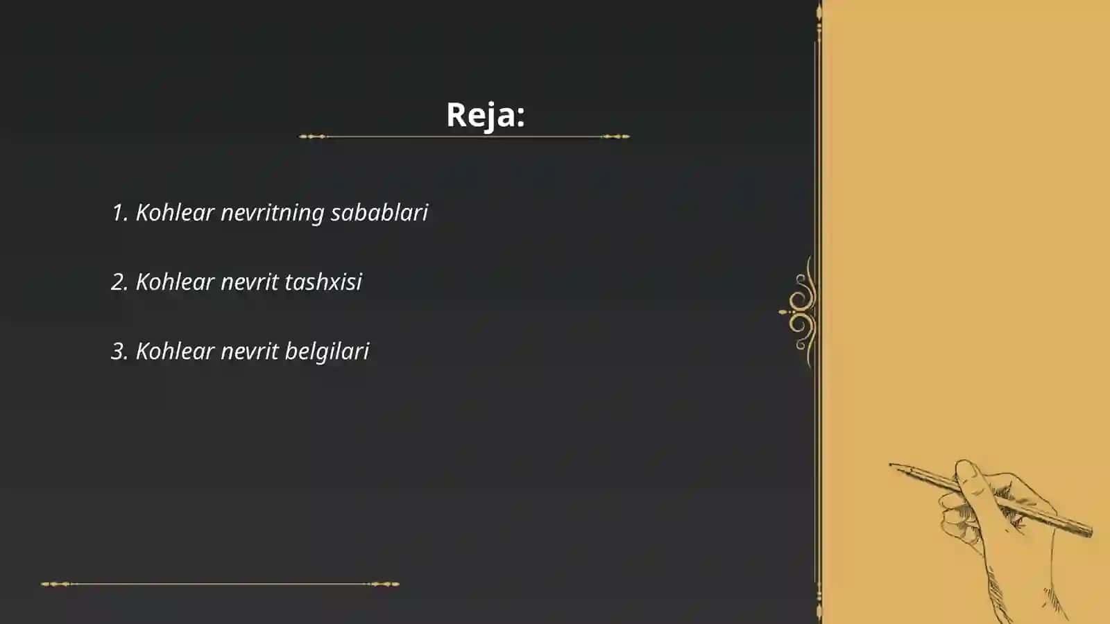 Kohlear nevrit 2