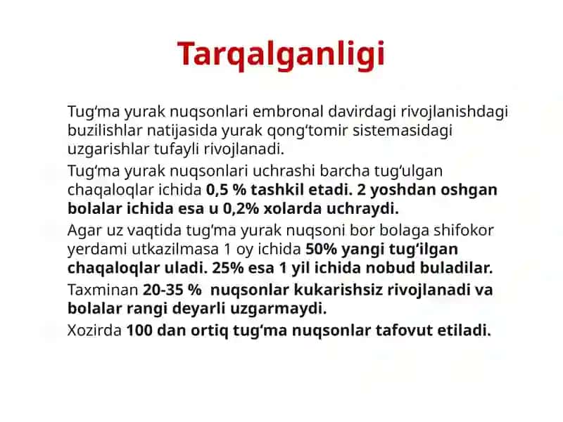 Tug‘mayurak nuqsonlari 2