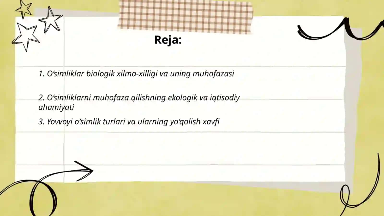 O‘simliklarni muhofaza qilish va ularning ahamiyati 2