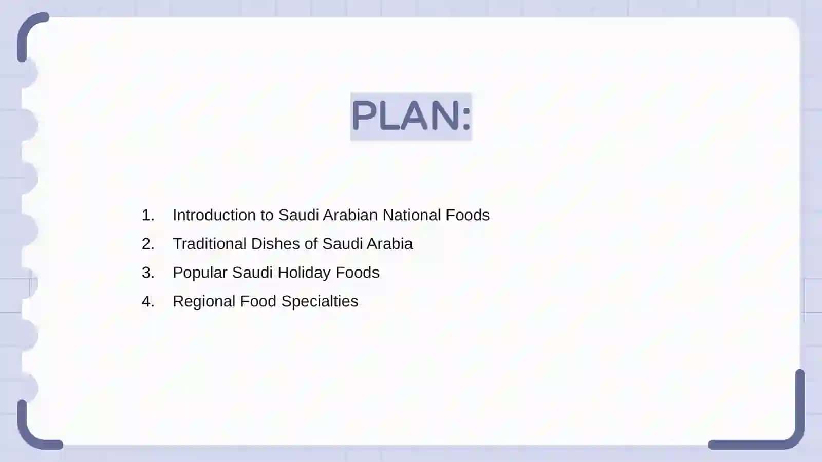 Introduction to Saudi Arabian National Foods 2