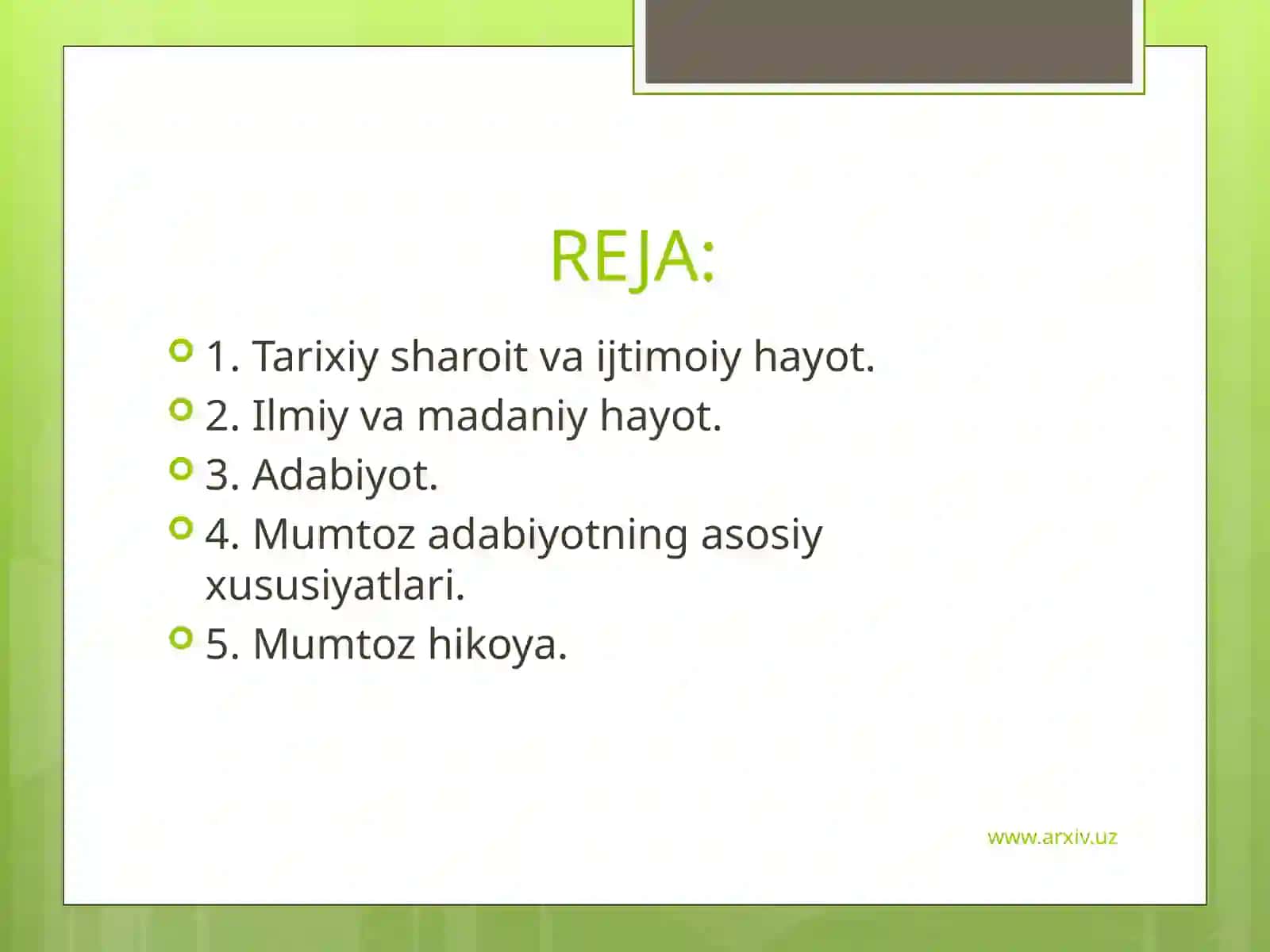 Temuriylar davriadabiyoti 2