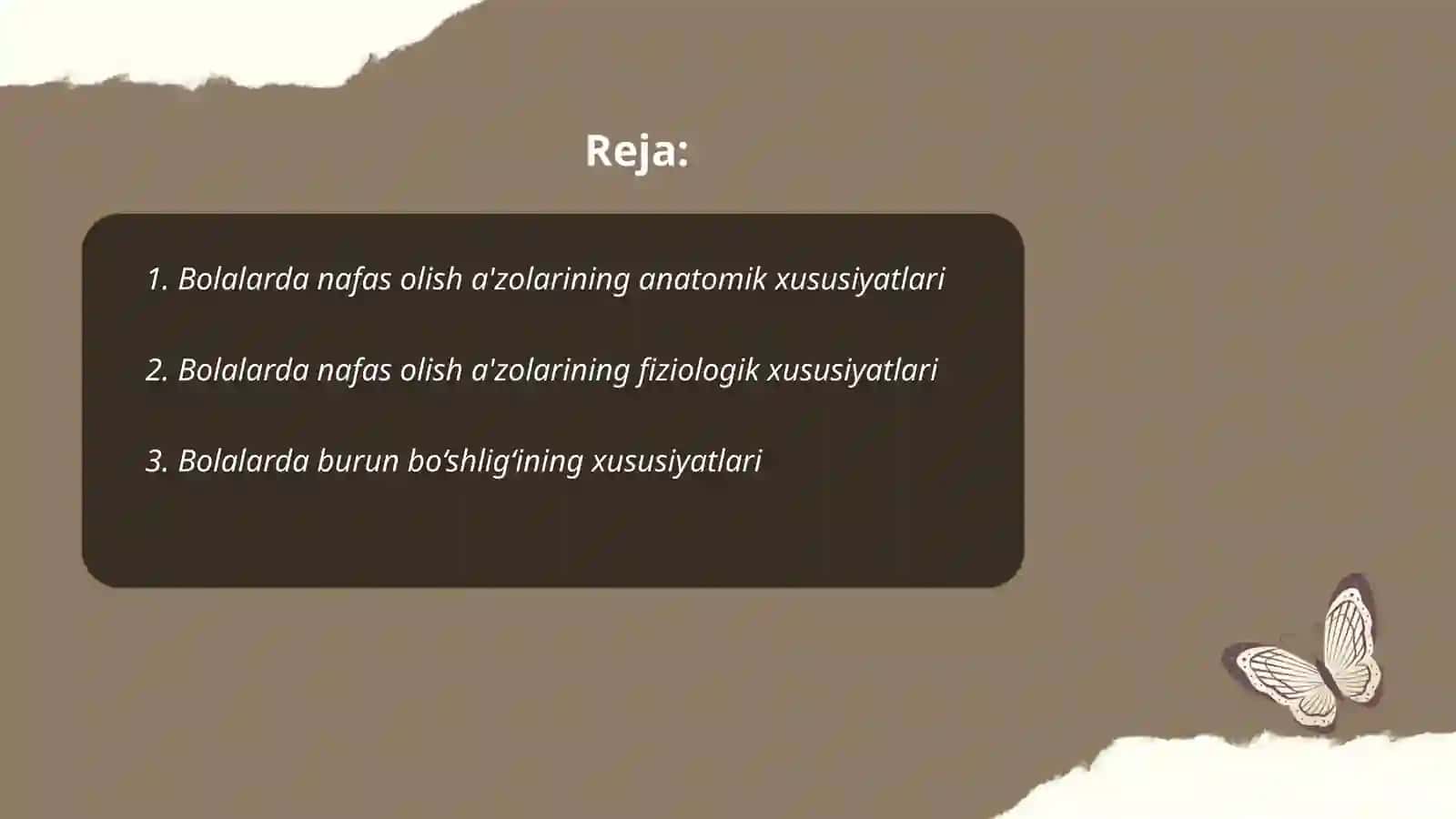 Bolalarda Nafas Olish A'zolarining Anatomik Xususiyatlari 2