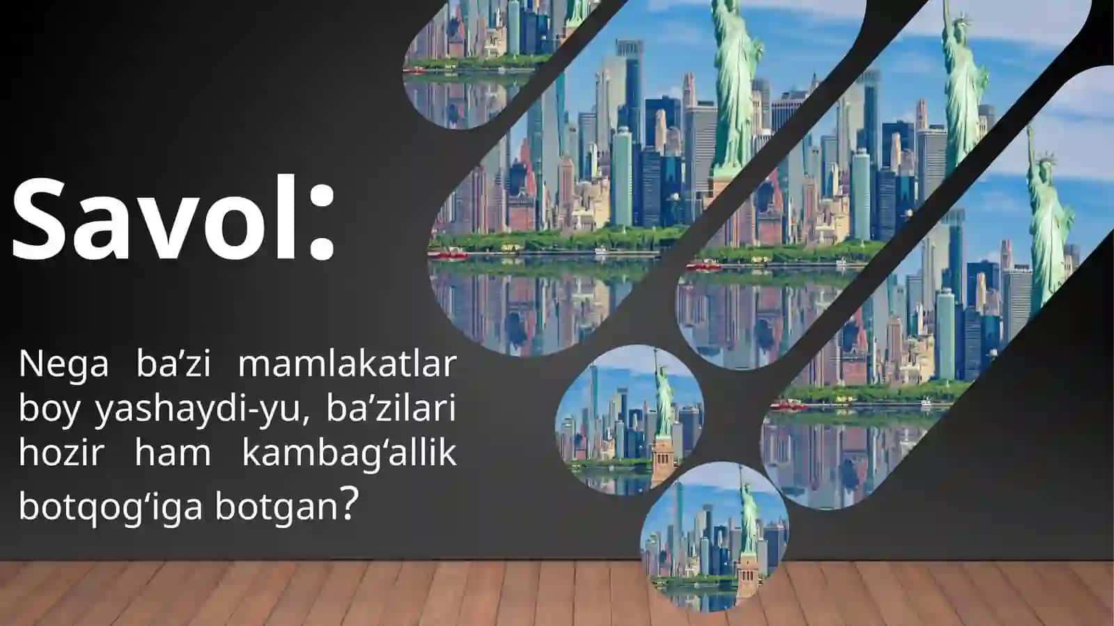 Mustaqil ish. D. Acemoglu, J.Robinson. Mamlakatlar tanazzuli sabablari 2