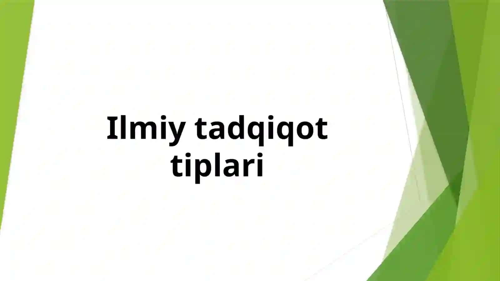 Ta'lim sohasida fanlar 2