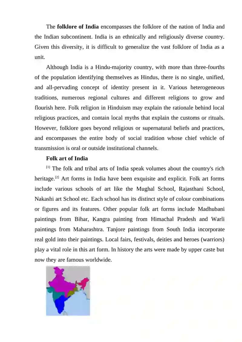 Indian Tribes Folklore 2