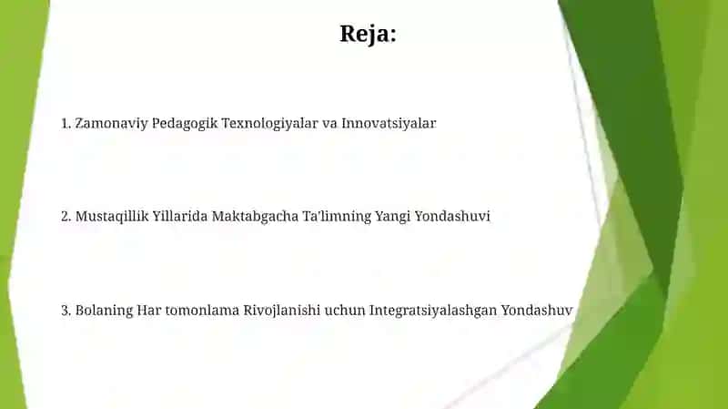 Zamonaviy Pedagogik Texnologiyalar va Innovatsiyalar 2