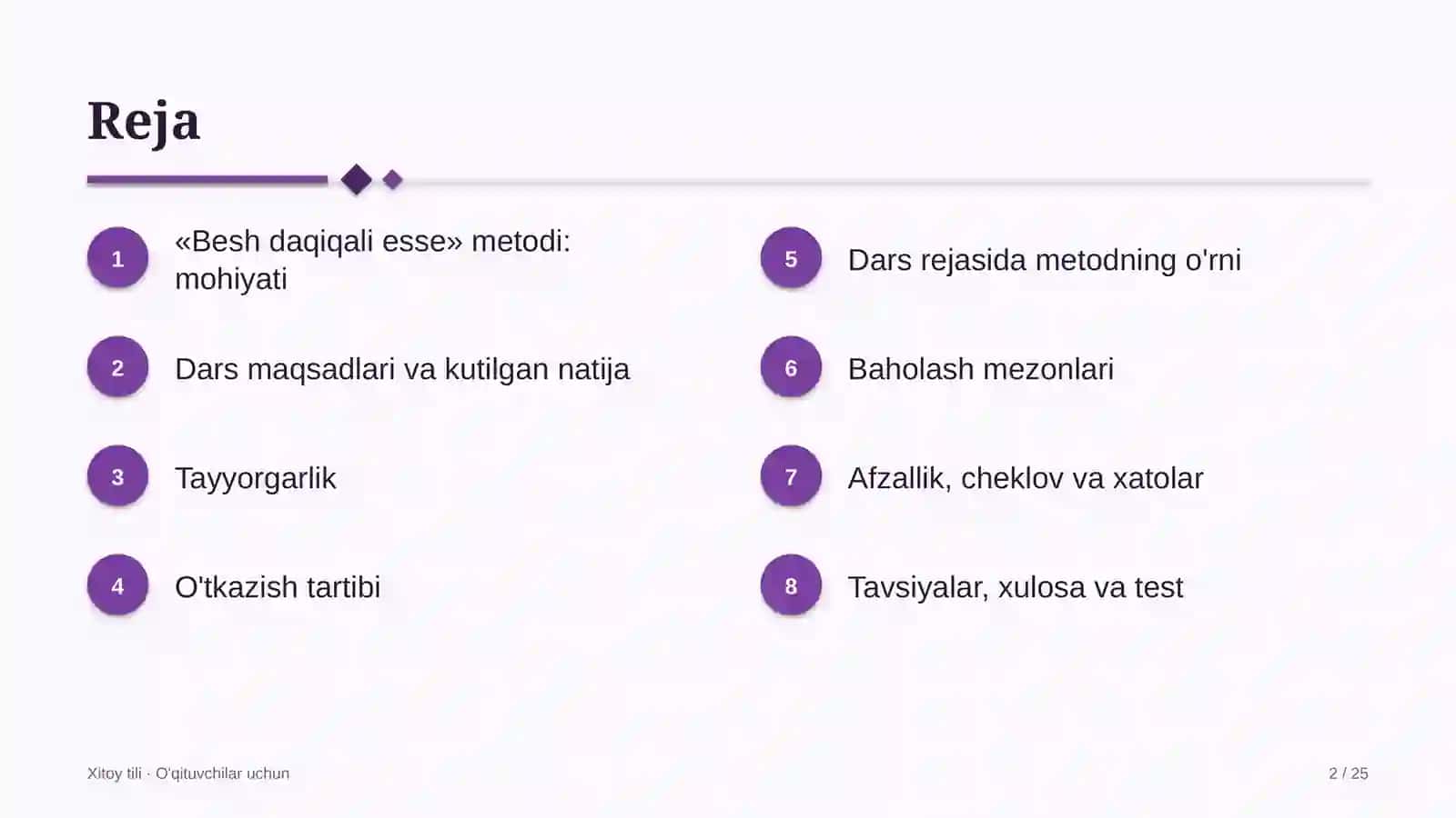 xitoy tili darslarida besh daqiqali esse metodidan foydalanish 9747 2