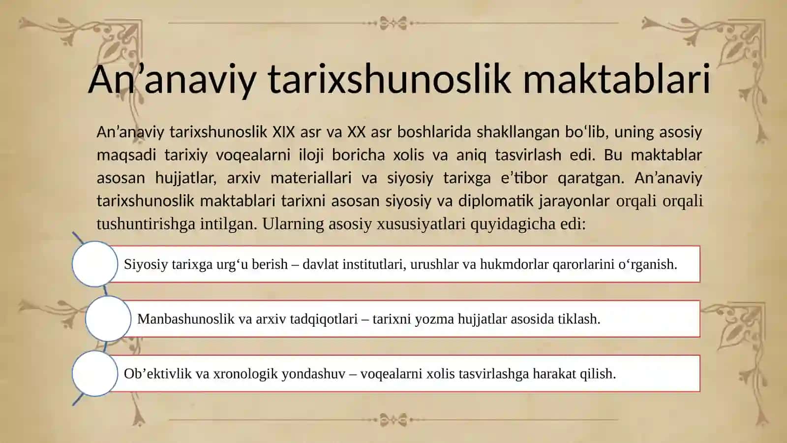 Zamonaviy Yevropa tarix shunosligi tadqiqot usullari 2
