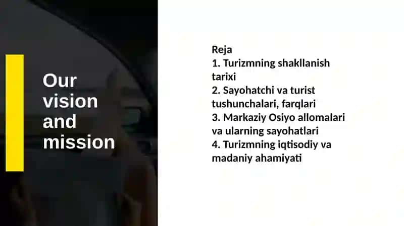 Turizm va Sayohat 2