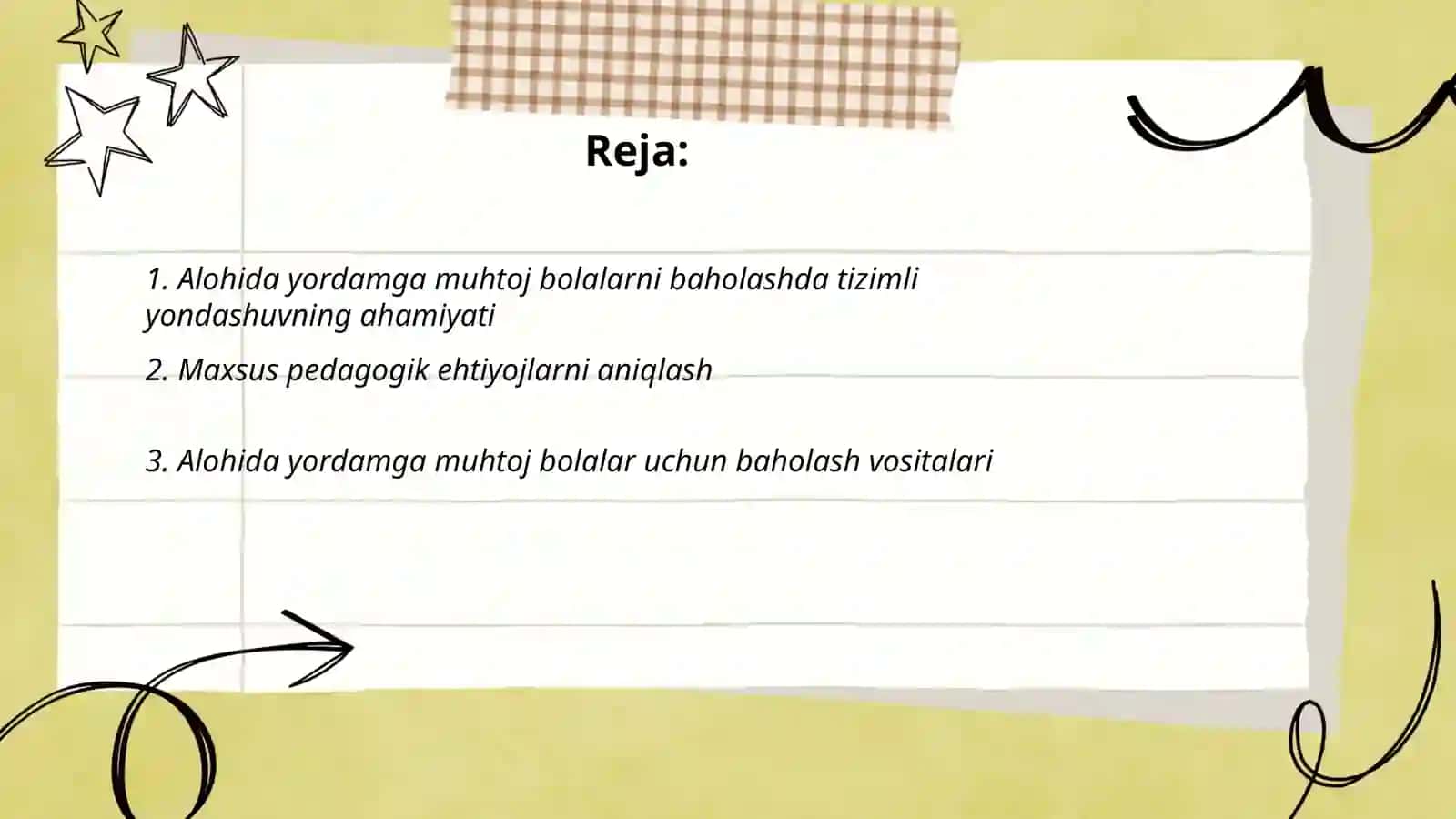 Alohida yordamga muhtoj bolani va atrofdagilarning baxolashda sistemaliylik yondashuvdan foydalanish 2