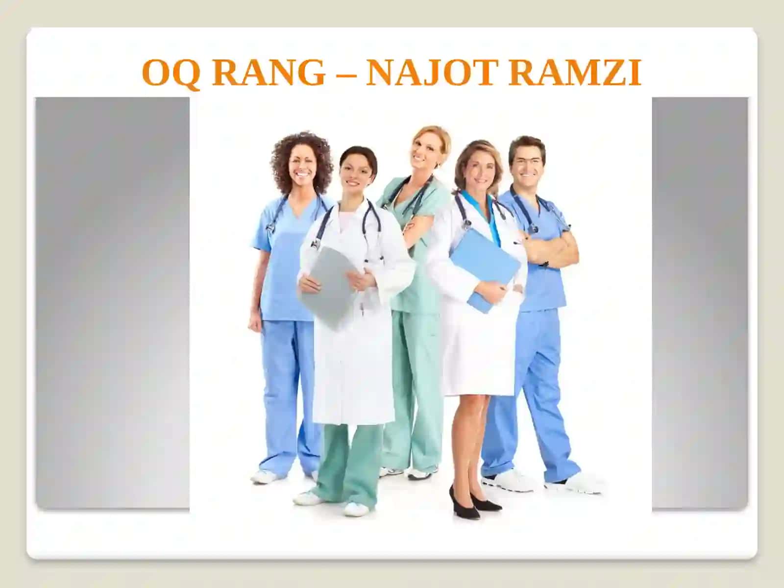Oq xalat tarixi va tibbiy etika 2