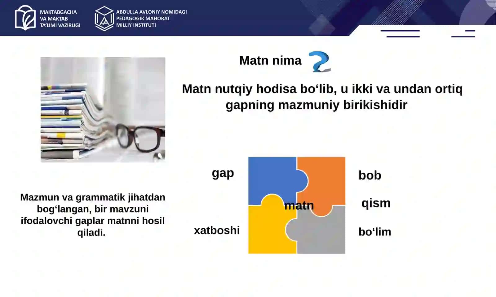 Ilmiy va kreativ fikrlash ko‘nikmalarini rivojlantirish usullari fanni o‘qitish jarayoni 2