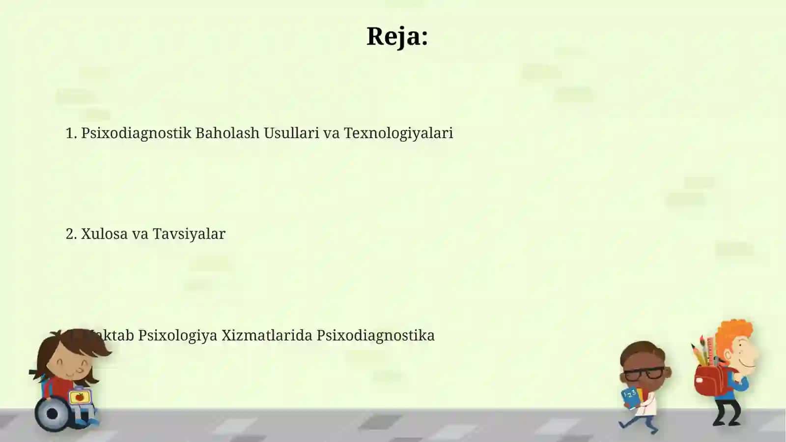 Psixodiagnostik Baholash Usullari va Texnologiyalari 2