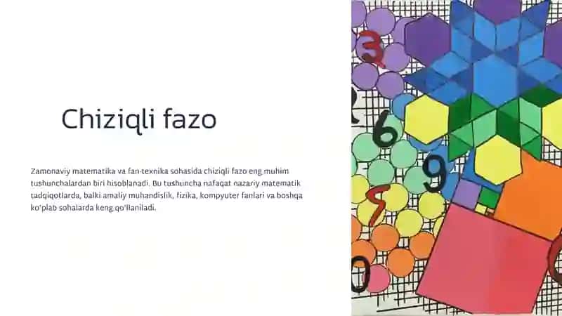 Chiziqli fazo 2