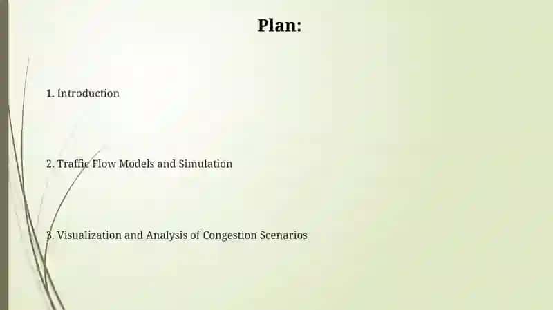Visual Simulation of Traffic Flow in Congested Areas 2