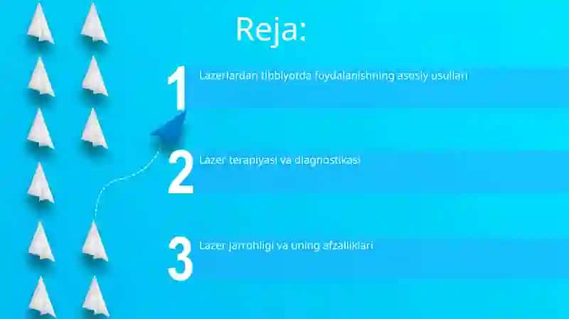 Lazerning tibbiyotda qoʻllanishi 2