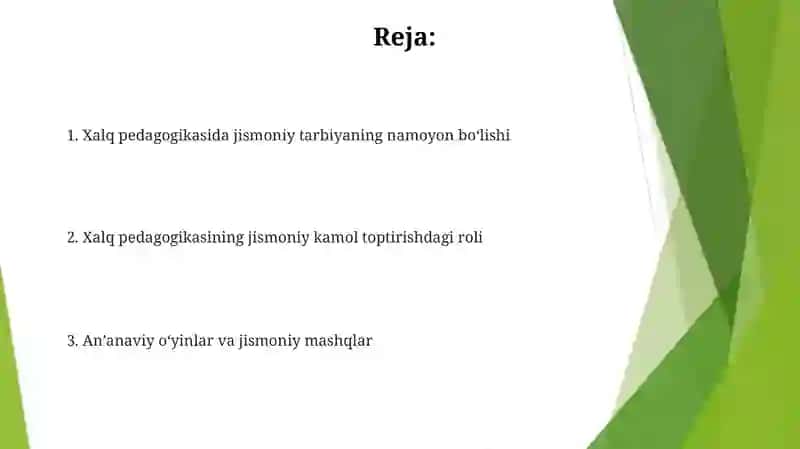 Xalq pedagogikasida jismoniy tarbiyaning ifodalanilishi 2