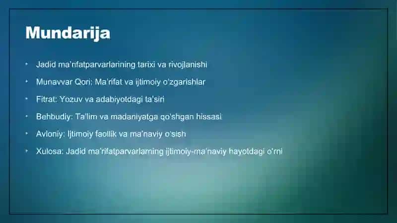 Òzbekistondagi Jadidchilik 2