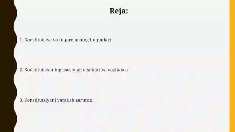 Konstitutsiyaning yaratilishiga bulgan zarurat 2